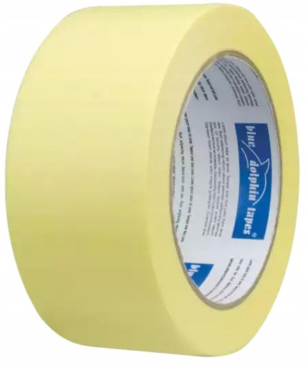 TAŚMA PAPIEROWA ŻÓŁTA BLUEDOLPHIN 38 X 50M TAŚMA PAPIEROWA ŻÓŁTA BLUEDOLPHIN 38 X 50M