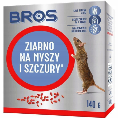 BROS ZIARNO NA MYSZY 140G BROS ZIARNO NA MYSZY 140G