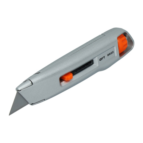 FASTER TOOLS NÓŻ ALUMINIOWY Z OSTRZEM TRAPEZOWYM FASTER TOOLS NÓŻ ALUMINIOWY Z OSTRZEM TRAPEZOWYM