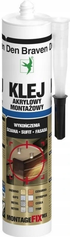 MONTAGEFIX-MX 300ML KLEJ ŚCIANA SUFIT FASADA