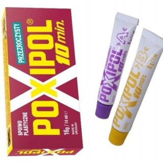 POXIPOL BEZBARWNY 14ML KLEJ