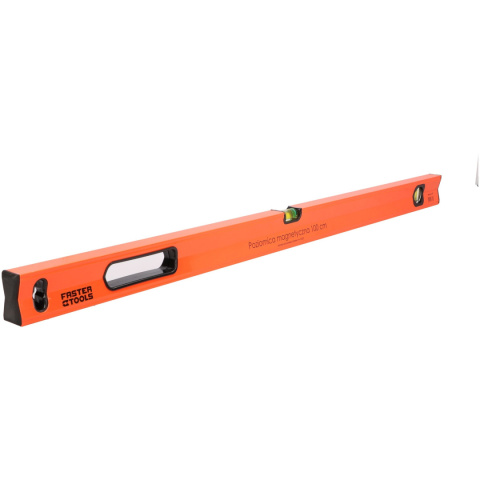 POZIOMICA FASTER TOOLS 100CM Z MAGNESEM