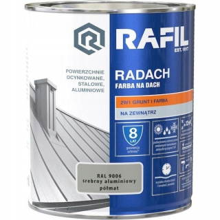 RADACH SREBRNY ALUMINIUM RAL9006 0,75L